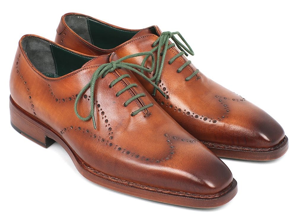 Paul Parkman Men's Wingtip Oxford Goodyear Welted Camel - Etsy