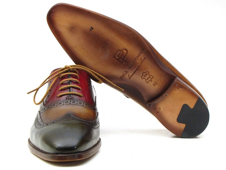 Paul Parkman Men's Three Tone Wingtip Oxfords IDPP22F75 - Etsy