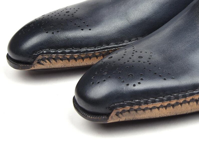 Paul Parkman Opanka Construction Oxfords Anthracite Gray - 86A5-ANT