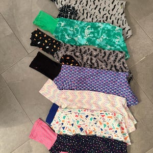 MD Premade Cotton Knit Turtle Neck Pajamas PJ's Medium Designs in drop down 20% goes to Crest Care afbeelding 2