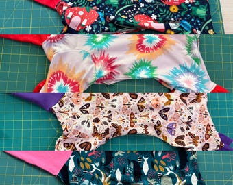 SM Cotton Turtle neck jammies, Ruffles, or shirt Design in Drop Down  20% goes to Crest Care rescue