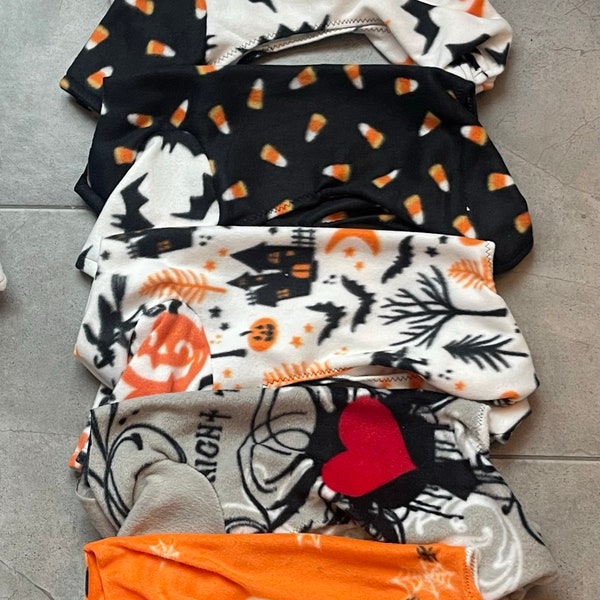 SM Fleece Halloween Turtle Neck Pajamas  20% goes to Crest Care rescue