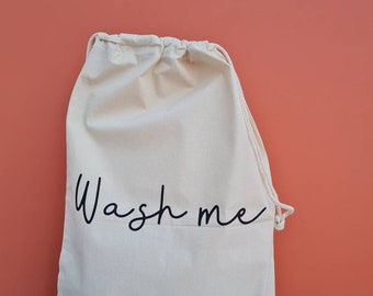 Wash Me schmutziger Wäschesack | Reisetasche | Groß