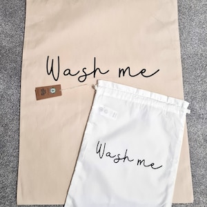 Lavez-moi sacs à linge sales | kit de voyage | Petit et très grand