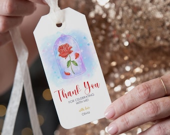 Die Schöne und das Biest Geschenkanhänger