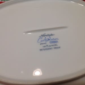 Vintage Noritake Namiki Cook N Serve serving bowl image 3