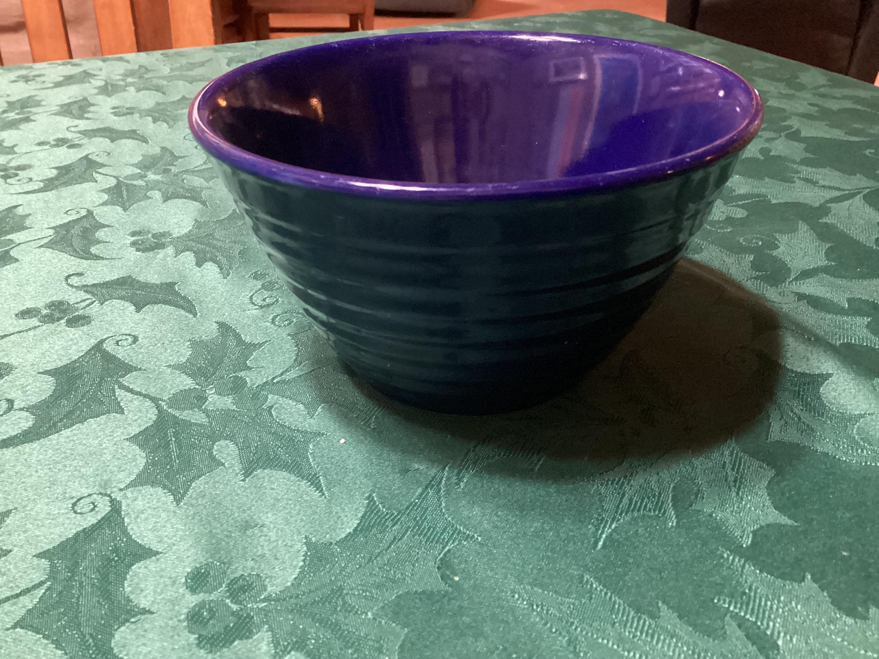 Bauer Blue Bowl - Etsy Canada