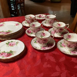 Royal albert american beauty - Etsy 日本