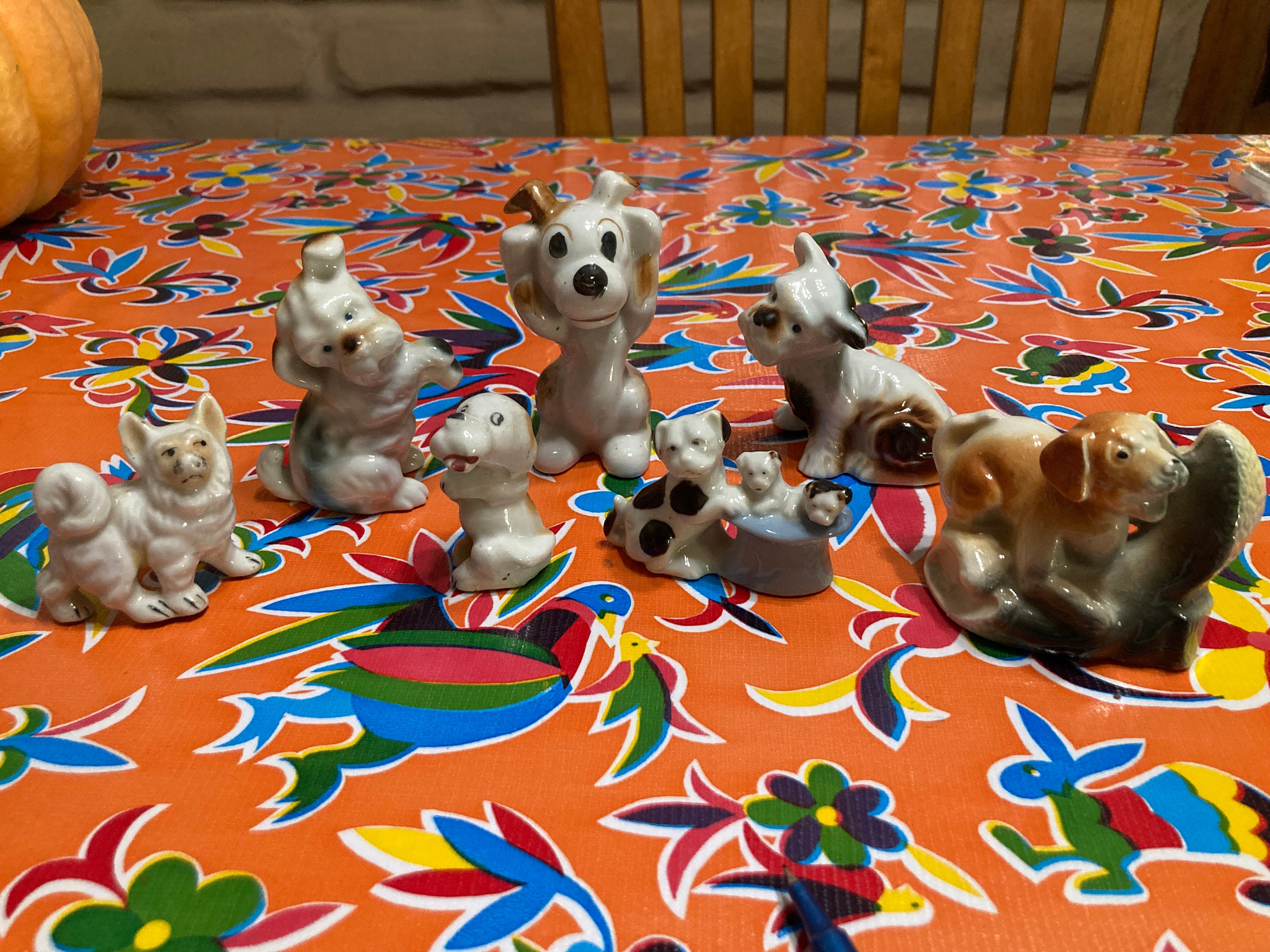 日本製の陶器製犬の置物のヴィンテージセット（別売り） - Etsy 日本