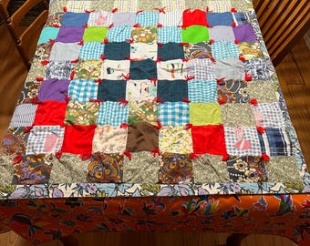 Vintage Small Crazy Quilt