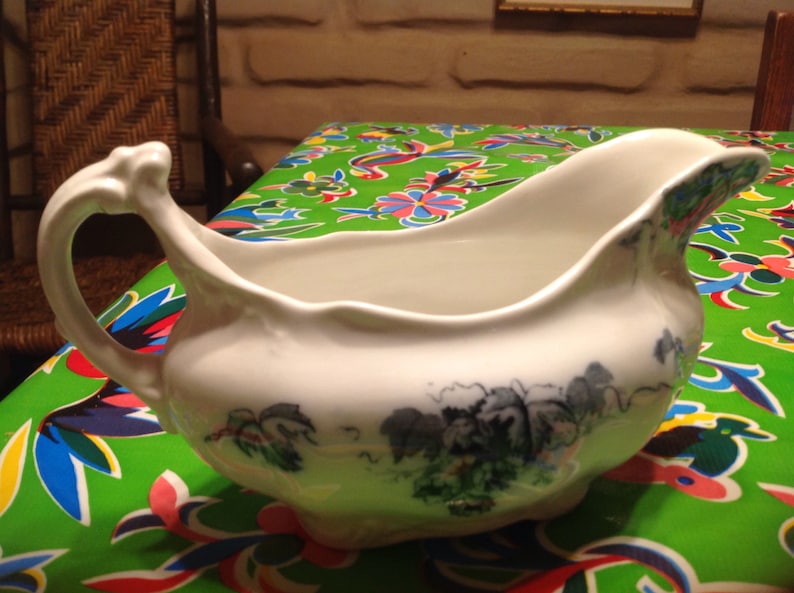 Vintage Alfred Meakin Bone China Gravy Boat England Etsy