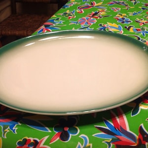 Vintage Wallace China restaurant ware Annette Honeywell platter