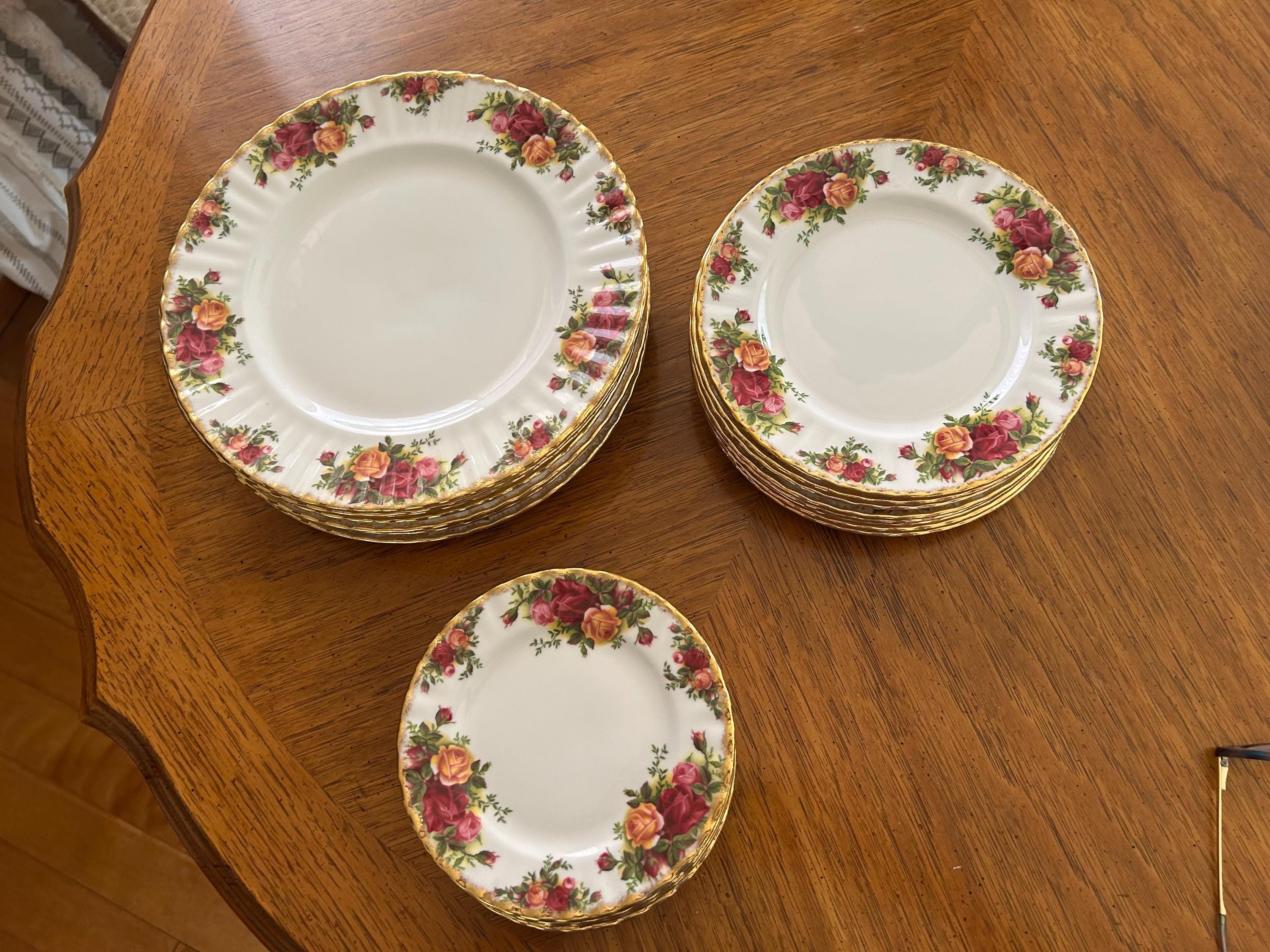 Old Country Roses Salad Bowls - Etsy Australia
