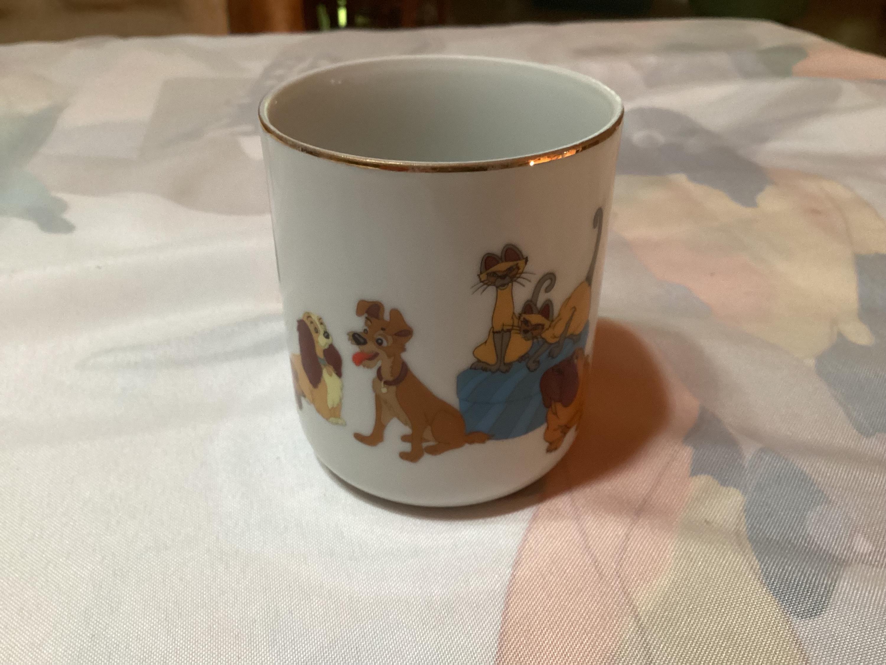 ヴィンテージ ディズニー わんわん物語 マグカップ – 日本 - Etsy 日本