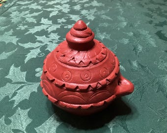 ヴィンテージの手彫り木箱 - インドからの輸出 - Etsy 日本