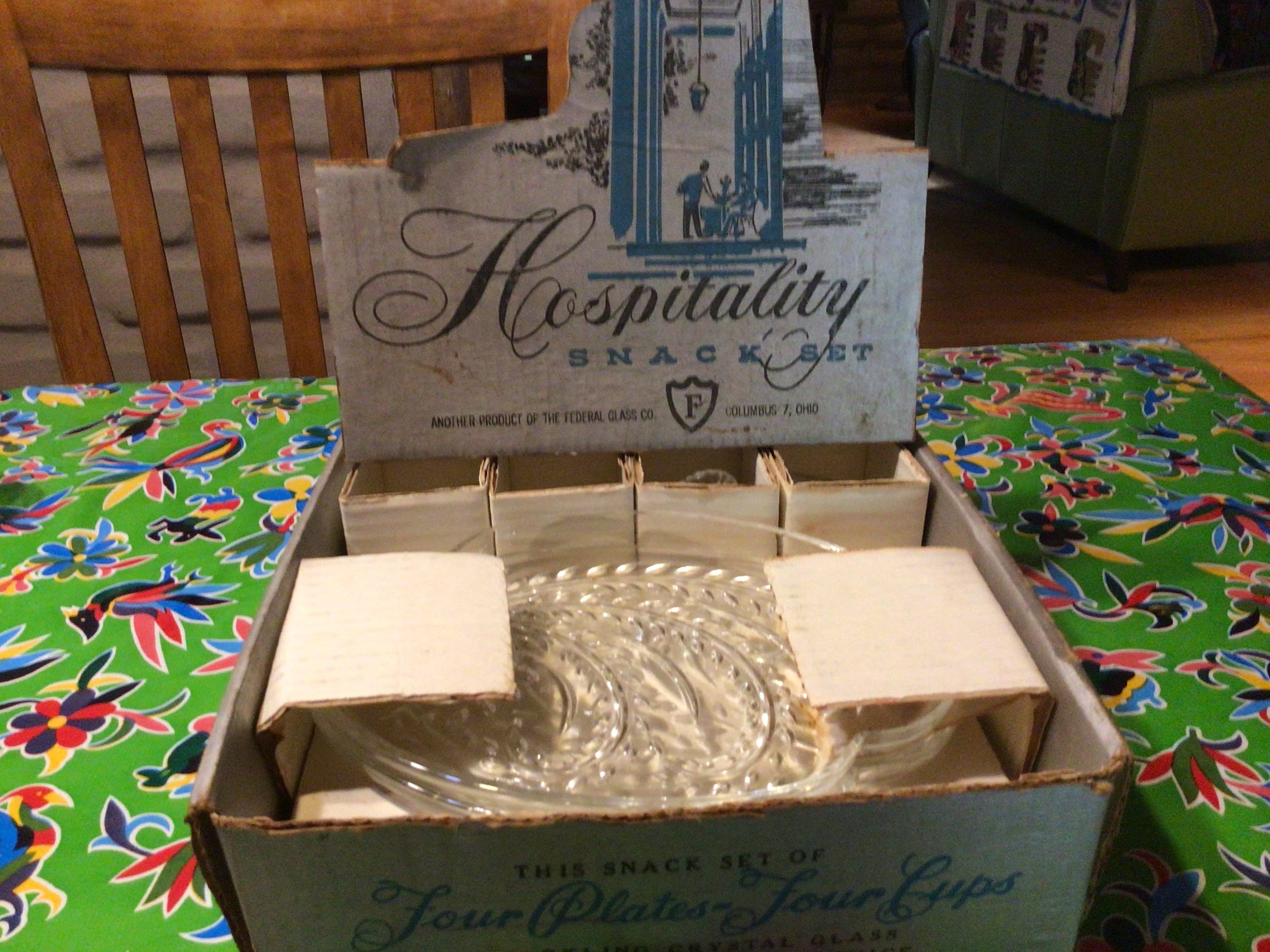 ヴィンテージ 8ピース フェデラルグラスカンパニー ホスピタリティ