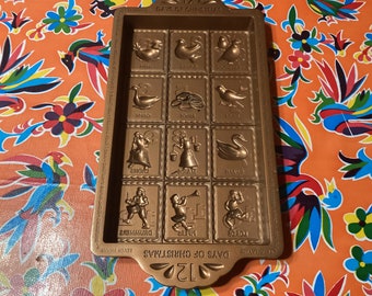 Teglia per brownie con barretta di cioccolato vintage Nordic Ware