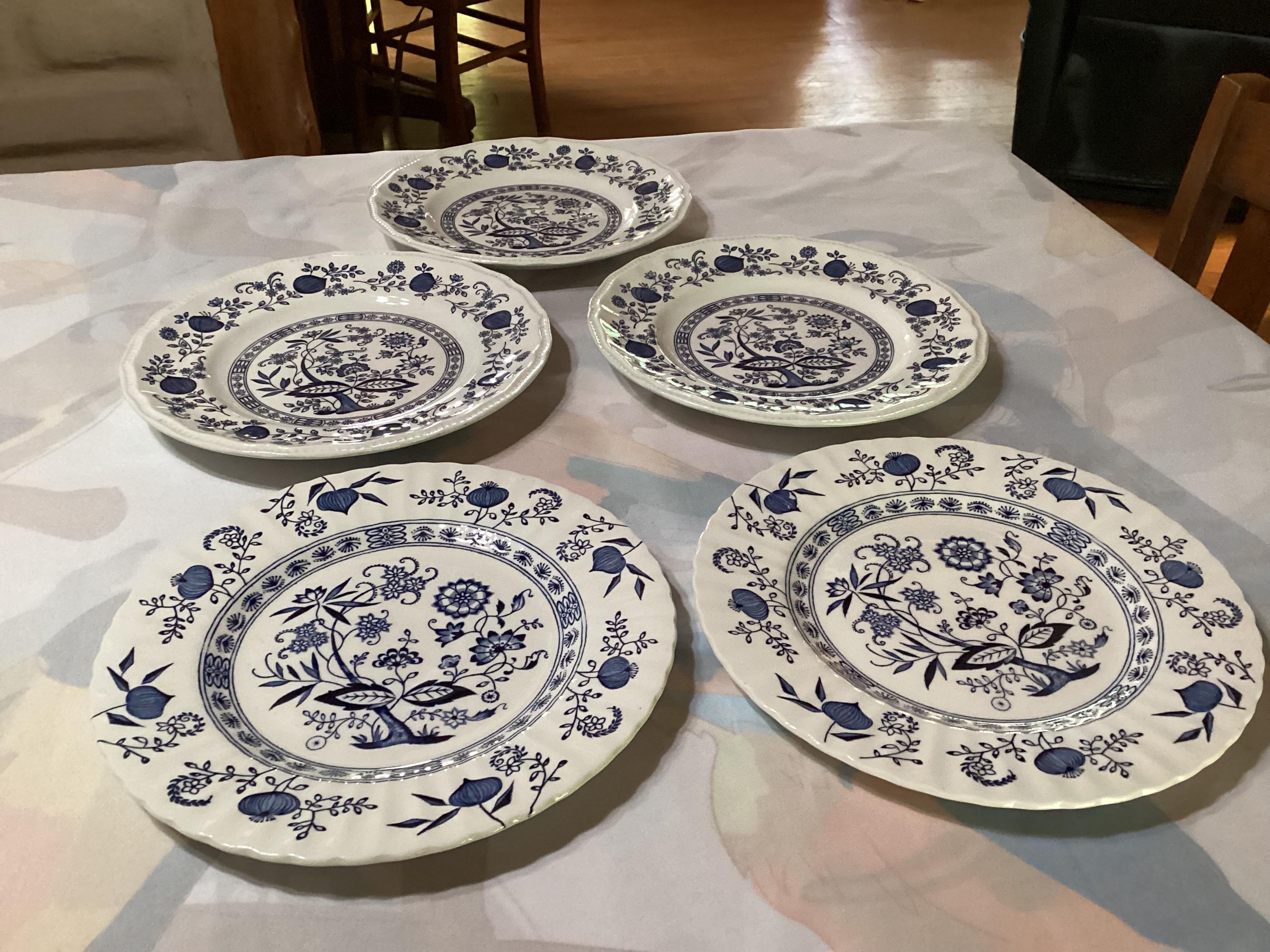 イギリス　ヴィンテージ　ディナープレート ビンテージ プレート 2枚セット ENGLISH IRONSTONE TABLEWARE
