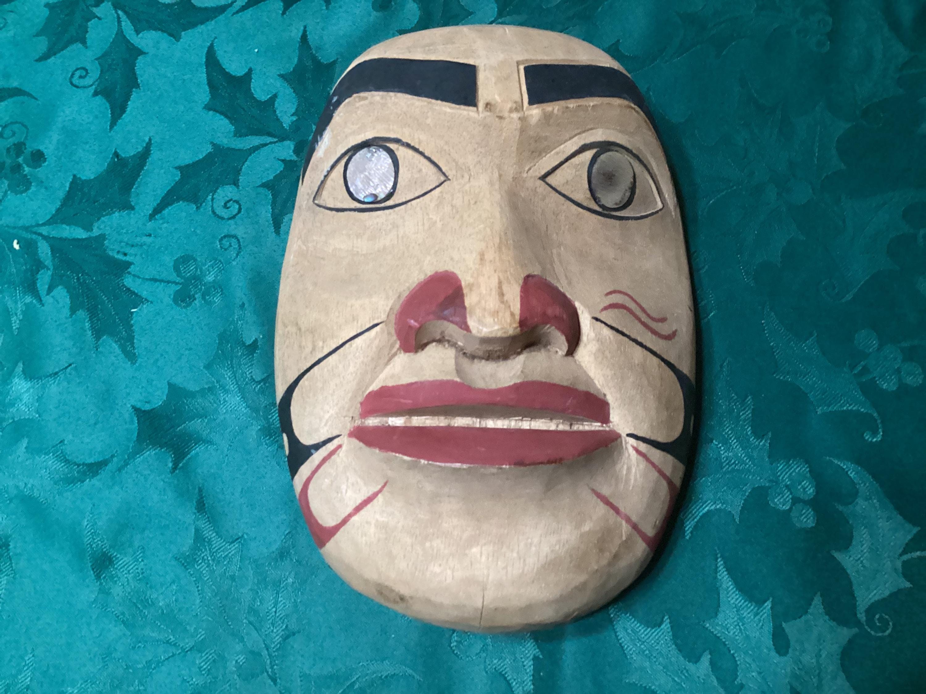 Native American Wall Mask - Etsy
