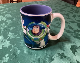 Vintage Disney Buzz Lightyear Toy Story mug