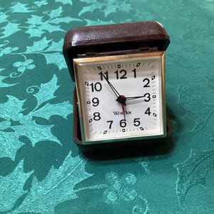 Westclox Traveling Alarm Clock - Etsy