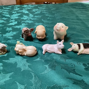 Ceramic Pig Vintage - Etsy