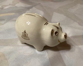 ヴィンテージ ディズニー モアナのプア（豚）の陶器製貯金箱 - Etsy 日本