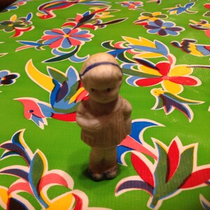 Vintage ceramic little girl figurine
