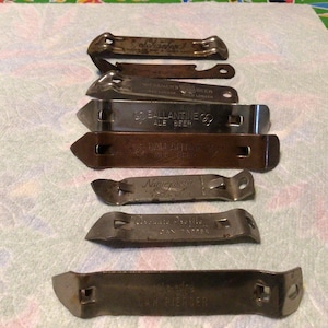 Vintage metal Assorted  beer can and bottle openers- Sold separately, USA