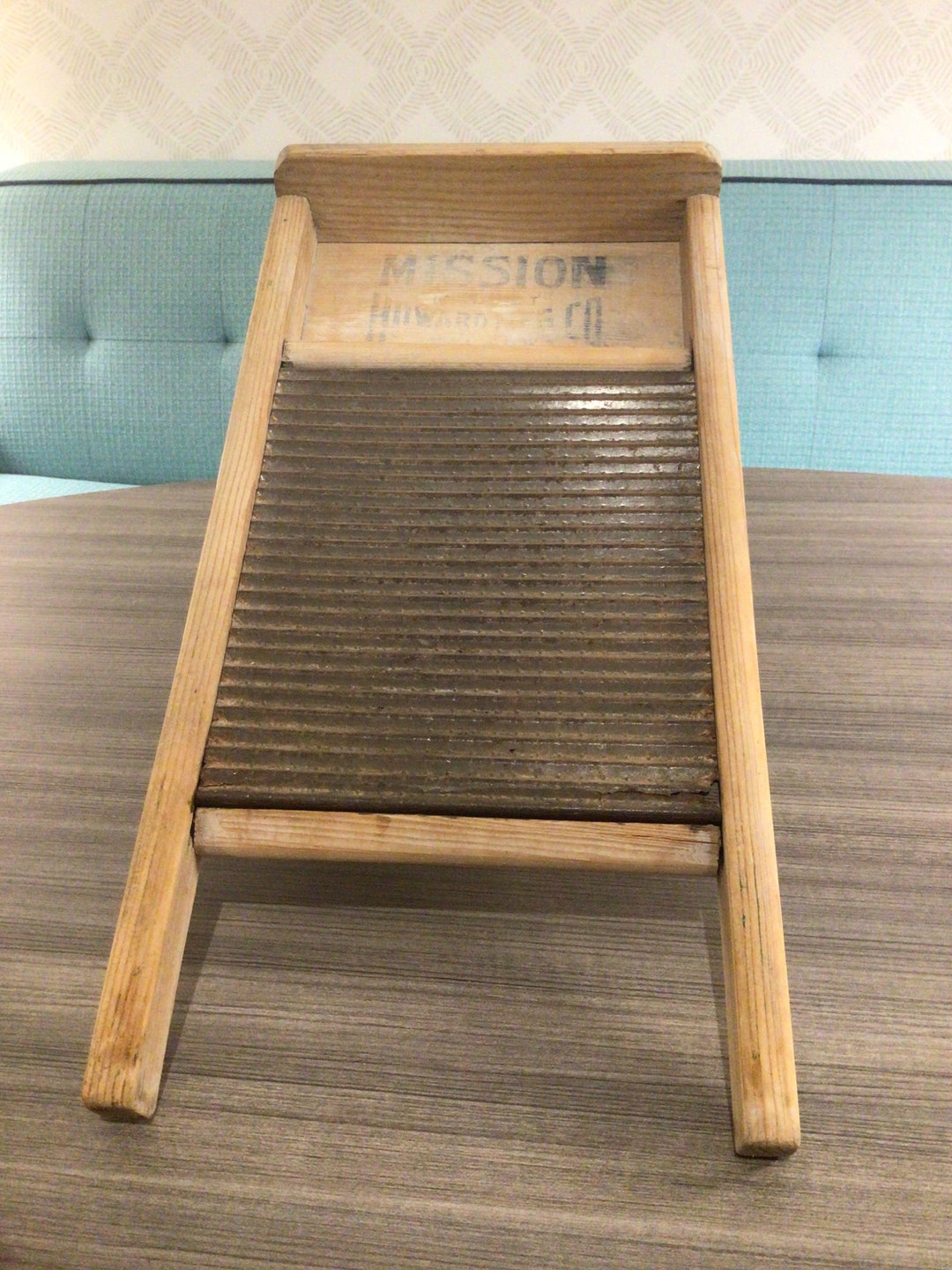 Vintage Mission Washboard Made by Howard Mfg Co Seattle ,USA Etsy