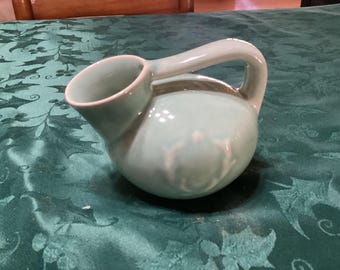Vintage Red Wing pottery large mouth small pitcher or creamer