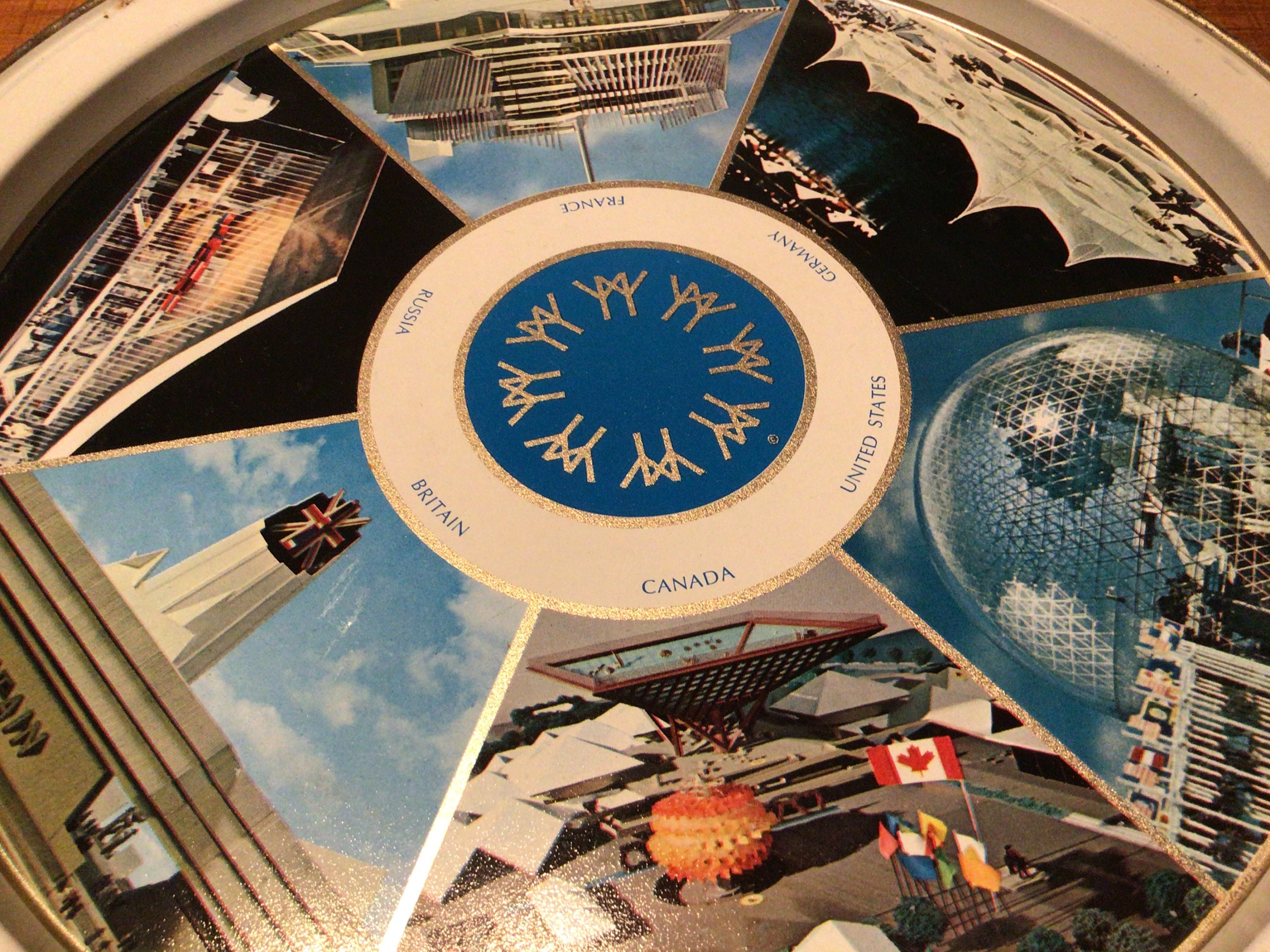 Vintage Expo 67 Metal Souvenir Tray- Montreal, Canada - Etsy Canada