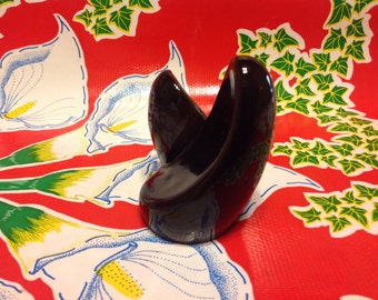 Classic red clay black classic salt and pepper shaker