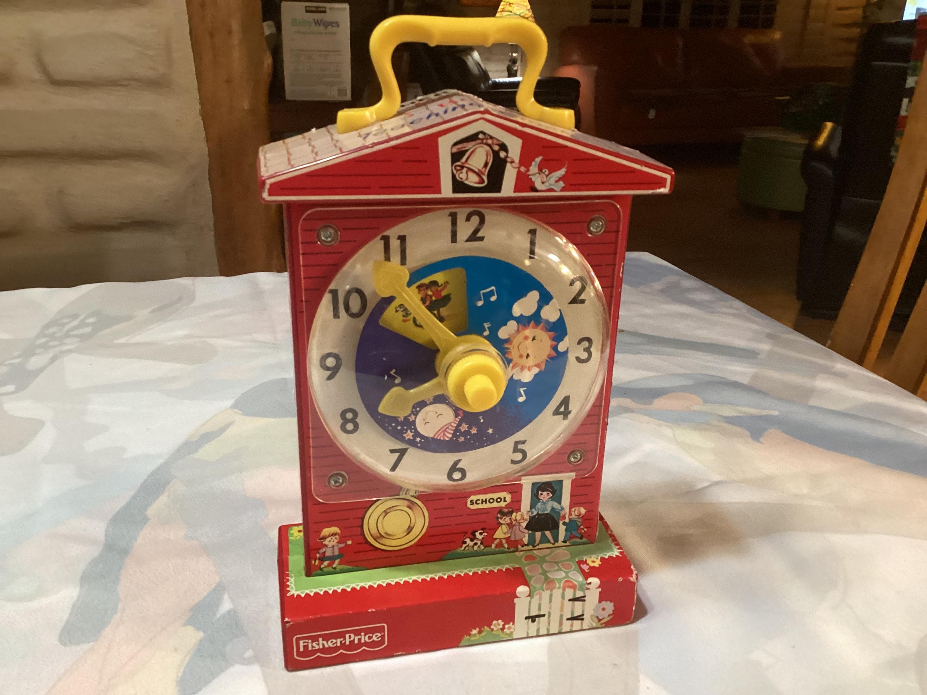 Fisher price teaching clock - Etsy 日本