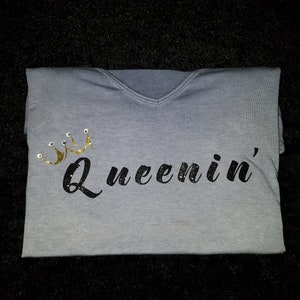 Queenin&#39; Tee with Rhinestone Crown