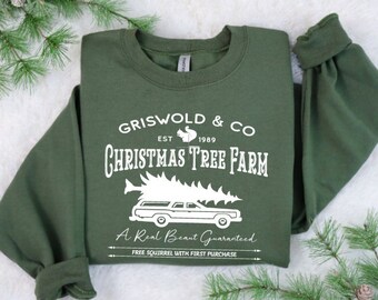 Christmas Sweatshirt - Holiday Sweatshirt - Women's Christmas Shirt - Christmas Vacation Shirt - Griswold Christmas Shirt