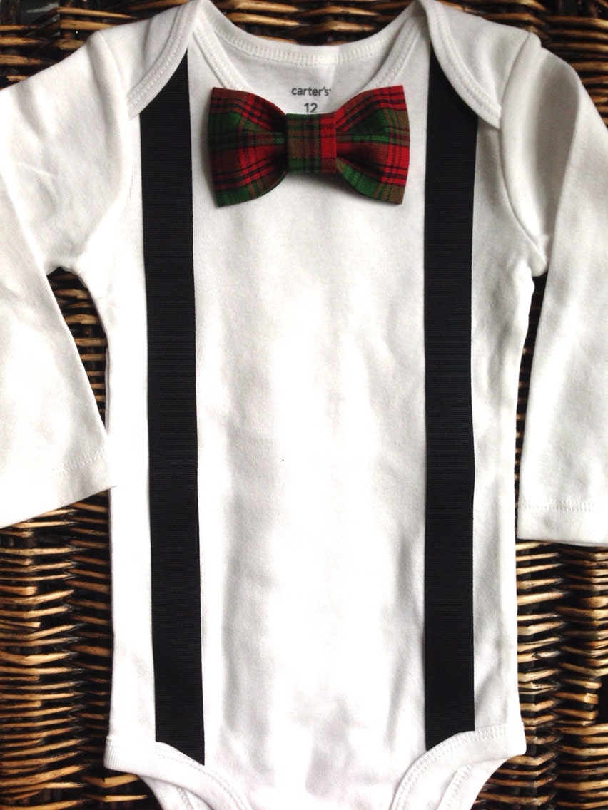 Baby Boy Clothes Boys Christmas Outfit First Christmas Etsy