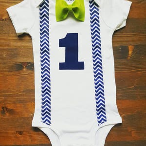 Boys First Birthday Outfit First Birthday Boy Outfit Green Navy First Birthday Outfit 1st Birthday Boy Outfit Bow Tie Suspenders 画像 2