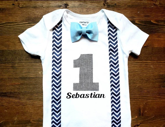 Carter's first hotsell birthday outfit boy