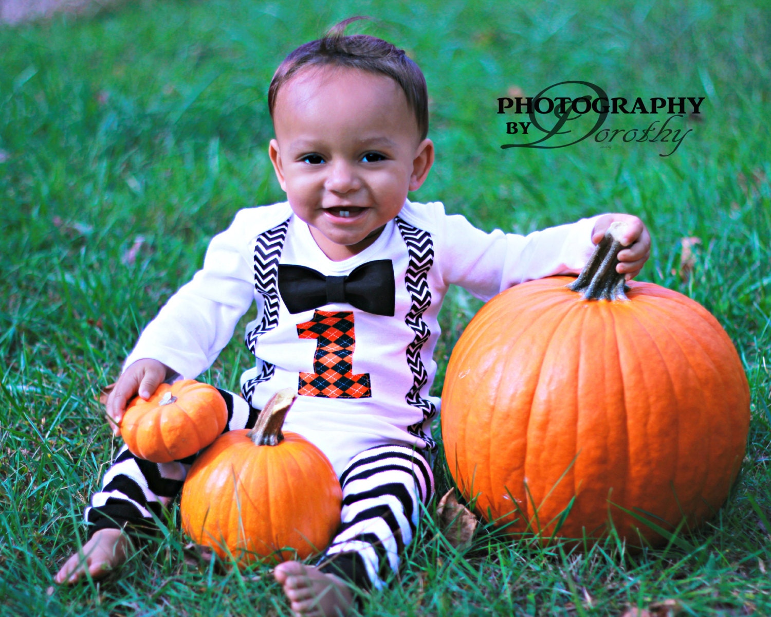 pumpkin first birthday outfit boy