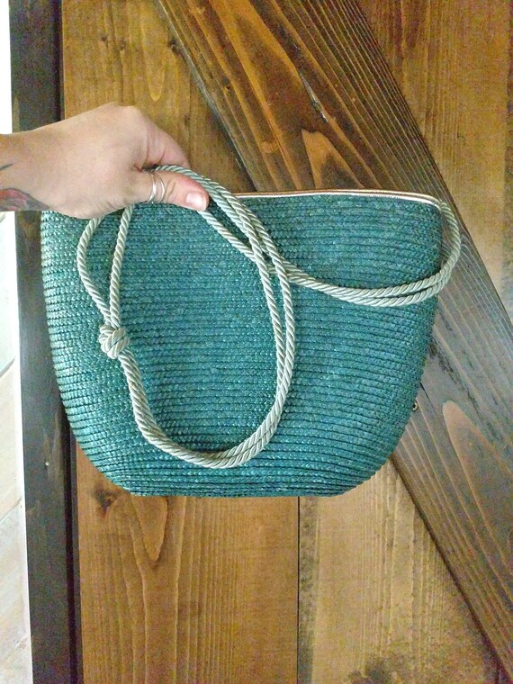 Vintage Italian Straw Purse