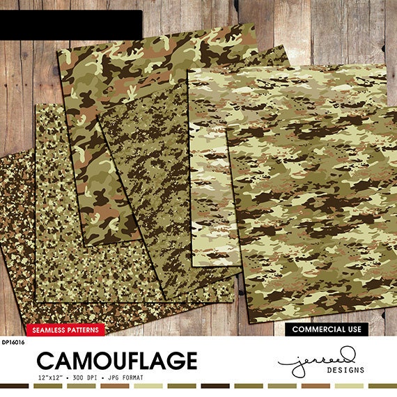 Army Camo Paper, Military Camouflage Patterns, Woodland, US Army