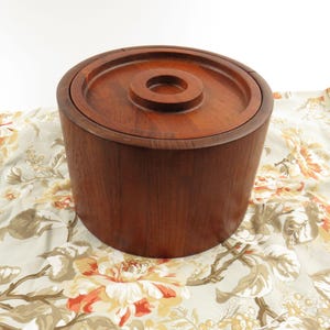 Jens Quistgaard Dansk Teak Ice Bucket - MCM Danish Modern - Restorer Project