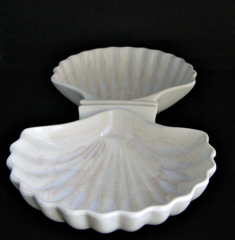 Scallop Shell Ceramic Dishes Oven Proof Baking Dishes Clam Etsy