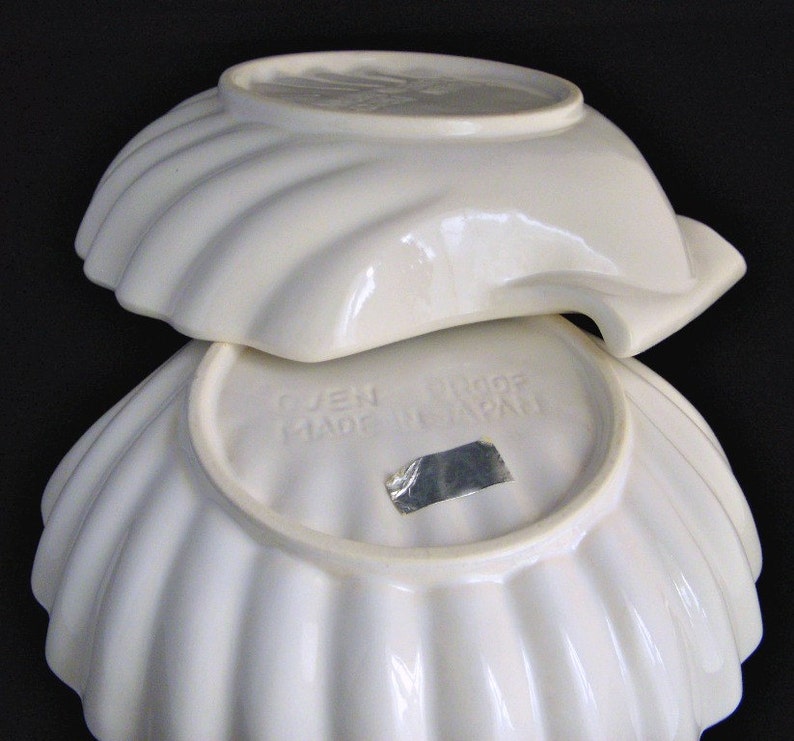 Scallop Shell Ceramic Dishes Oven Proof Baking Dishes Clam Etsy