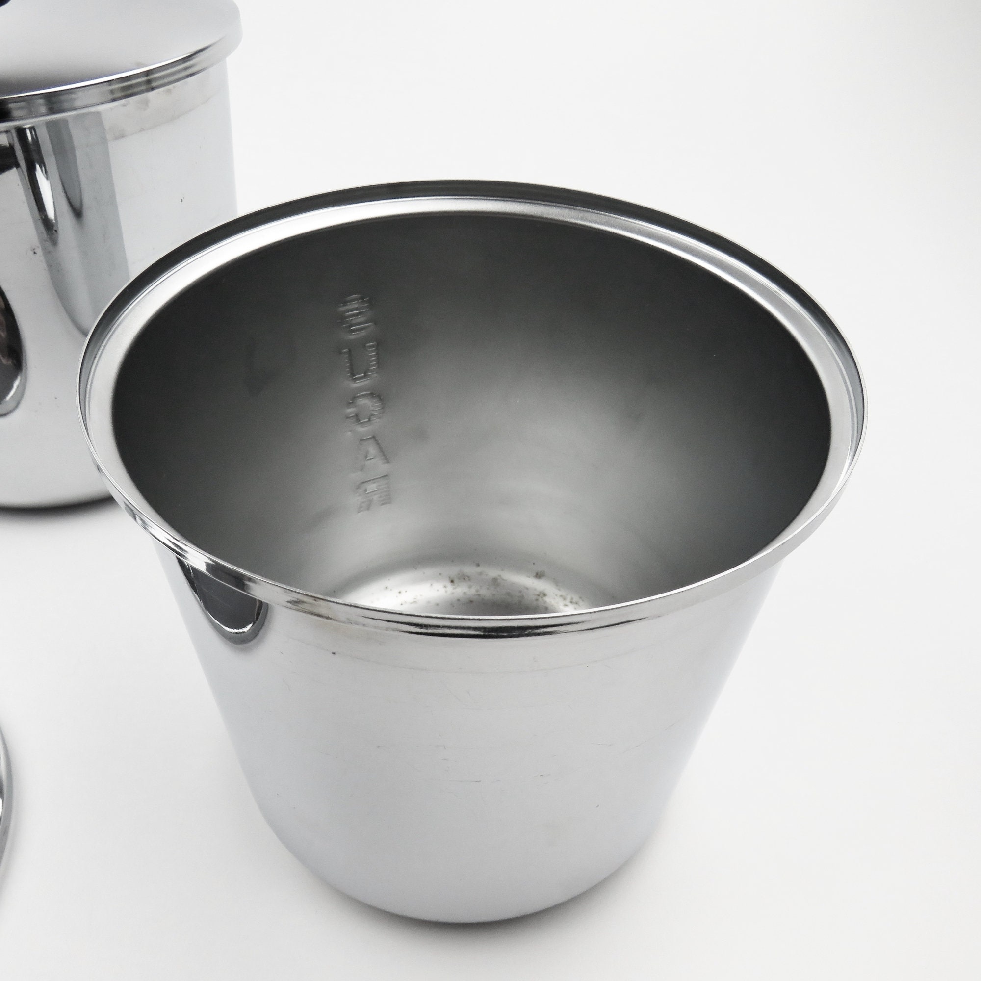 Mid Century Modern 4er Set ChromStahl Küchenkanister von | Etsy