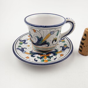 Italian Ceramic Espresso Cup, Mod Ceramics