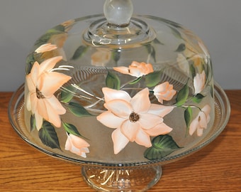 Magnolia Cake Keeper/Punch bowl