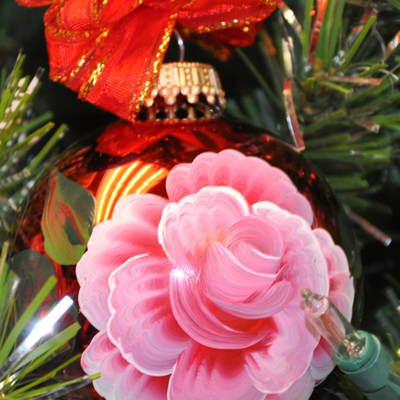 Hand Painted Roses - Etsy