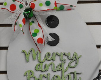 16" Snowman Decoration